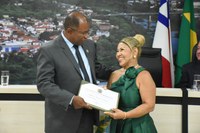 ‘Nildete Milho Verde’ é agraciada com o Título de Cidadã Jequieense