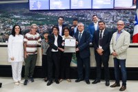 Robinson Roberto é homenageado pela Câmara de Vereadores de Jequié 