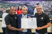 Robson Machado celebra retorno da Banda Marcial IERP após 7 anos de paralisação