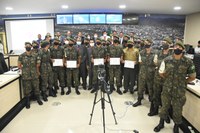 Turma de Atiradores do TG de Jequié recebe homenagem da Câmara por indicação do vereador Colorido 