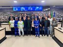 Vereador Aroldo Brito homenageia trabalhadores da limpeza urbana